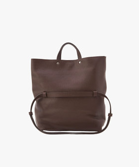 FEMME ウィメンズ レザー トートバッグ "Alix" ブラウン