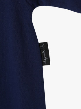 ENFANT ベビー ベビー マルチカラー コットン 長袖 ロンパース ”Hoshi” ネイビー