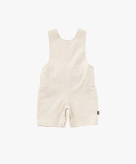 ENFANT ベビー ベビー コットンリネン ノースリーブ サロペット ベージュ系その他