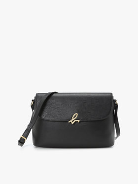 VOYAGE ウィメンズ バッグ＆ウォレット レザー ミディアム ショルダーバッグ "The b." ABS17-03 ブラック