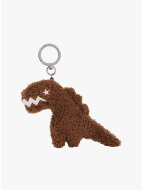 HOMME メンズ SPORT b. ディノ ファーリー キーチェーン ベージュ