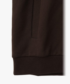 HOMME メンズ メンズ ロゴ 刺繍 コットン ブルゾン "Senga" ブラウン系その他