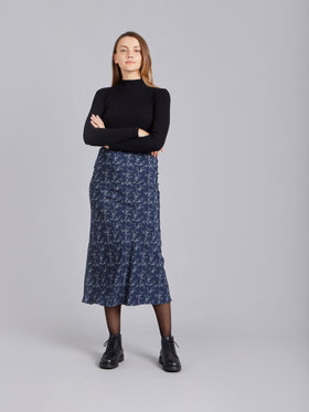 FEMME ウィメンズ 【Outlet】IDD5 JUPE スカート ネイビー