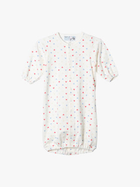 ENFANT ベビー ベビー マルチカラー コットン 長袖 ロンパース ”Hoshi” ホワイト