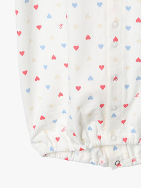 ENFANT ベビー ベビー マルチカラー コットン 長袖 ロンパース ”Hoshi” ホワイト