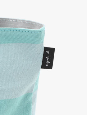 VOYAGE ウィメンズ バッグ＆ウォレット 細ボーダー コットン リバーシブル トートバッグ ZAS11-01 グリーン系その他