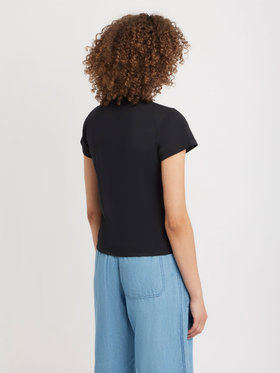 FEMME ウィメンズ コットン 半袖 Tシャツ ”Brando” ブラック