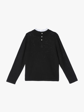 ENFANT ガールズ キッズ プルオーバー ブラック