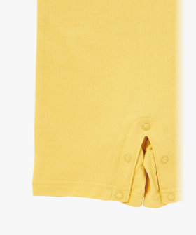 ENFANT ベビー ベビー "b." ロゴ スター コットン ノースリーブ サロペット "Missia" イエロー