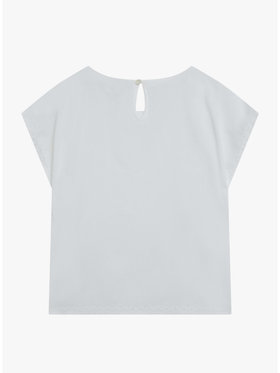 FEMME ウィメンズ 【Outlet】AM56 HAUT ノーカラーブラウス ホワイト