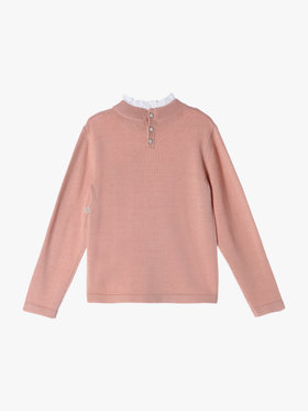 ENFANT ガールズ 【Outlet】LM61 E PULLOVER キッズ プルオーバー ピンク