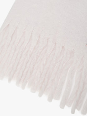 To b. by agnès b. カラー マフラー ホワイト