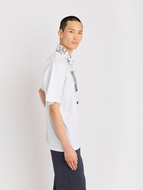 HOMME メンズ メンズ Tシャツ ホワイト