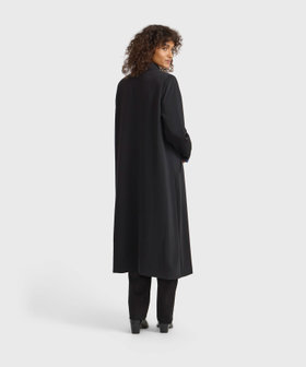 FEMME ウィメンズ フォトプリント 長袖 ロングコート "New Cruella" ブラック