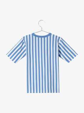 ENFANT ユニセックス 【Outlet】S179 E TS キッズ ロゴTシャツ ブルー×ホワイト