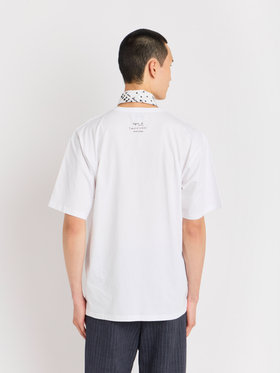 HOMME メンズ メンズ Tシャツ ホワイト