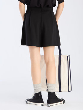 To b. by agnès b. 【Outlet】ポンテ ショートパンツ ブラック