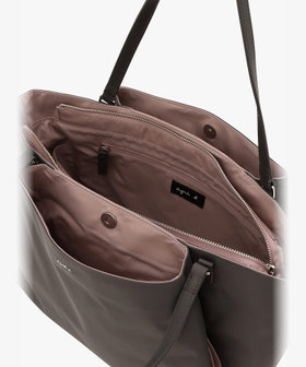 VOYAGE ウィメンズ バッグ＆ウォレット ナイロン ラージ トートバッグ "Origami" ABS07-04 グレー