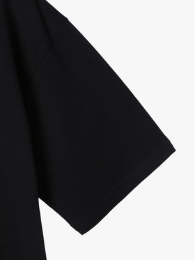 HOMME メンズ メンズ プリント コットン 半袖 アーティスト Tシャツ ”Mark Cohen” ブラック