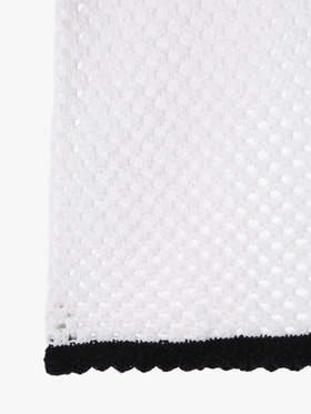 ENFANT ガールズ LQ07 E CARDIGAN キッズ カーディガン ホワイト