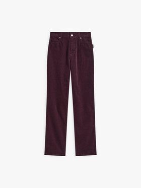 FEMME ウィメンズ 【Outlet】UR59 PANTALON コーデュロイロングパンツ パープル系その他