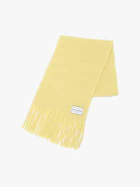 To b. by agnès b. 【Outlet】カラー マフラー イエロー