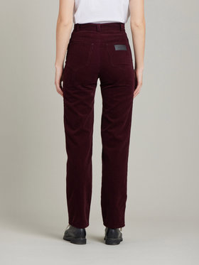 FEMME ウィメンズ 【Outlet】UR59 PANTALON コーデュロイロングパンツ パープル系その他