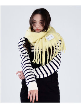 To b. by agnès b. 【Outlet】カラー マフラー イエロー