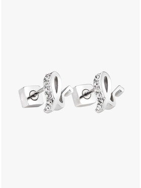 FEMME ウィメンズ "b." ロゴ ピアス "ICONIC - ITALIC B" シルバー