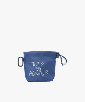 To b. by agnès b. マルチカラー ロゴ トート セット ネイビー