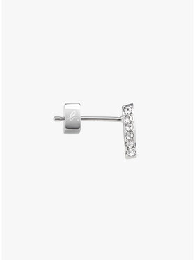 FEMME ウィメンズ "b." ロゴ ピアス "ICONIC - ITALIC B" シルバー