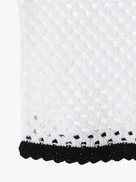 ENFANT ベビー LQ07 L CARDIGAN ベビー カーディガン ホワイト