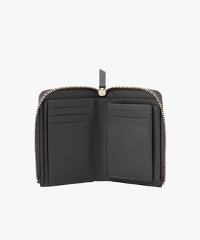 VOYAGE メンズ バッグ＆ウォレット レザー ラウンドジップ二つ折り ウォレット "Yvon" ZAH04-07 グレー系その他