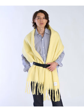 To b. by agnès b. 【Outlet】カラー マフラー イエロー