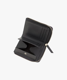 VOYAGE メンズ バッグ＆ウォレット レザー ラウンドジップ二つ折り ウォレット "Yvon" ZAH04-07 グレー系その他