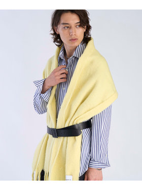 To b. by agnès b. 【Outlet】カラー マフラー イエロー