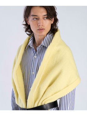 To b. by agnès b. 【Outlet】カラー マフラー イエロー