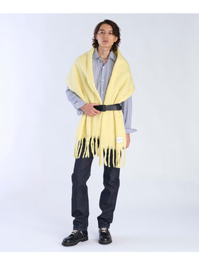 To b. by agnès b. 【Outlet】カラー マフラー イエロー