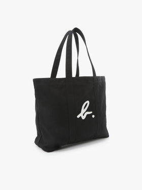 VOYAGE ウィメンズ バッグ＆ウォレット WEB限定 "b." ロゴ ラージ トートバッグ ECS02-03 ブラック