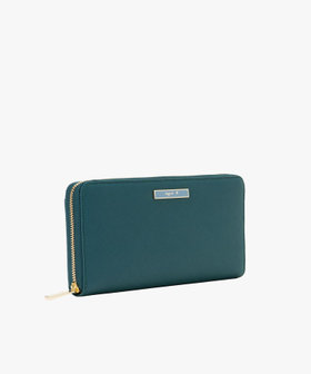 VOYAGE ウィメンズ バッグ＆ウォレット レザー ラウンドジップ ロングウォレット "Erika" QAW05-02 グリーン