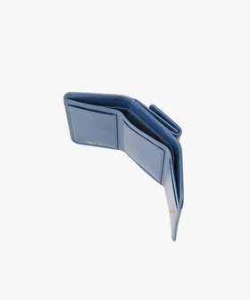 VOYAGE ウィメンズ バッグ＆ウォレット レザー 三つ折り ウォレット "Nathalie" BBW02-02 ブルー系その他