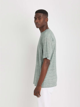 HOMME メンズ Tシャツ グリーン
