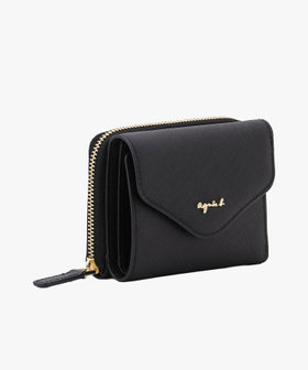 VOYAGE ウィメンズ バッグ＆ウォレット  レザー 三つ折りウォレット "ava " TAW02-02 ブラック