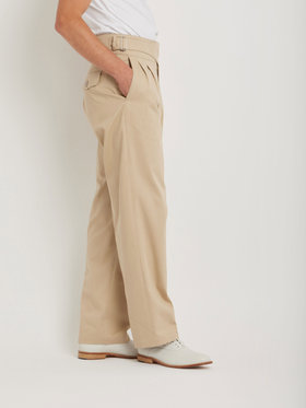 HOMME メンズ UT36 PANTALON パンツ ベージュ