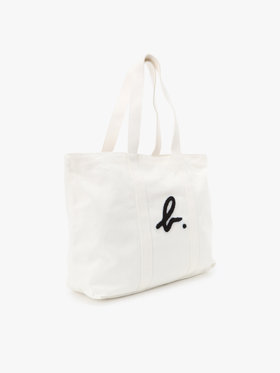 VOYAGE ウィメンズ バッグ＆ウォレット WEB限定 ”b.” ロゴ ラージ トートバッグ ECS02-03 オフホワイト