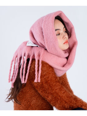 To b. by agnès b. カラー マフラー ピンク