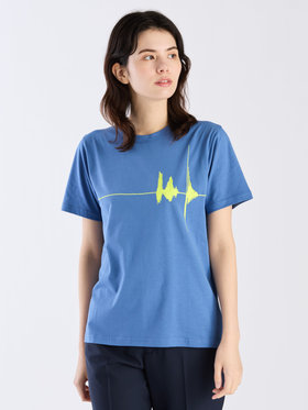 FEMME ウィメンズ S641 TS アーティストTシャツ Jeremy Deller ネイビー