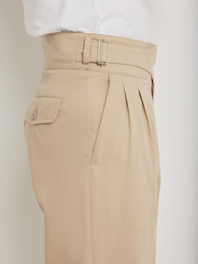 HOMME メンズ UT36 PANTALON パンツ ベージュ