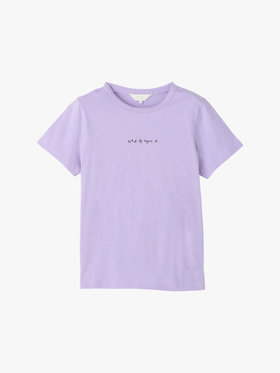To b. by agnès b. 【Outlet】ロゴ コットン 半袖 ベーシック ボーイズ Tシャツ マルチ