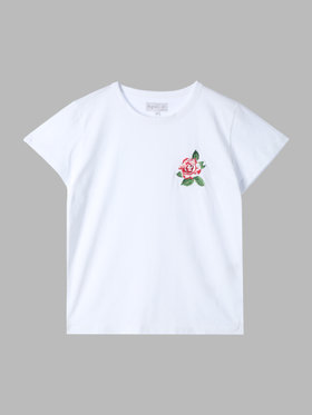 FEMME ウィメンズ 半袖 Tシャツ ”Brando” ホワイト